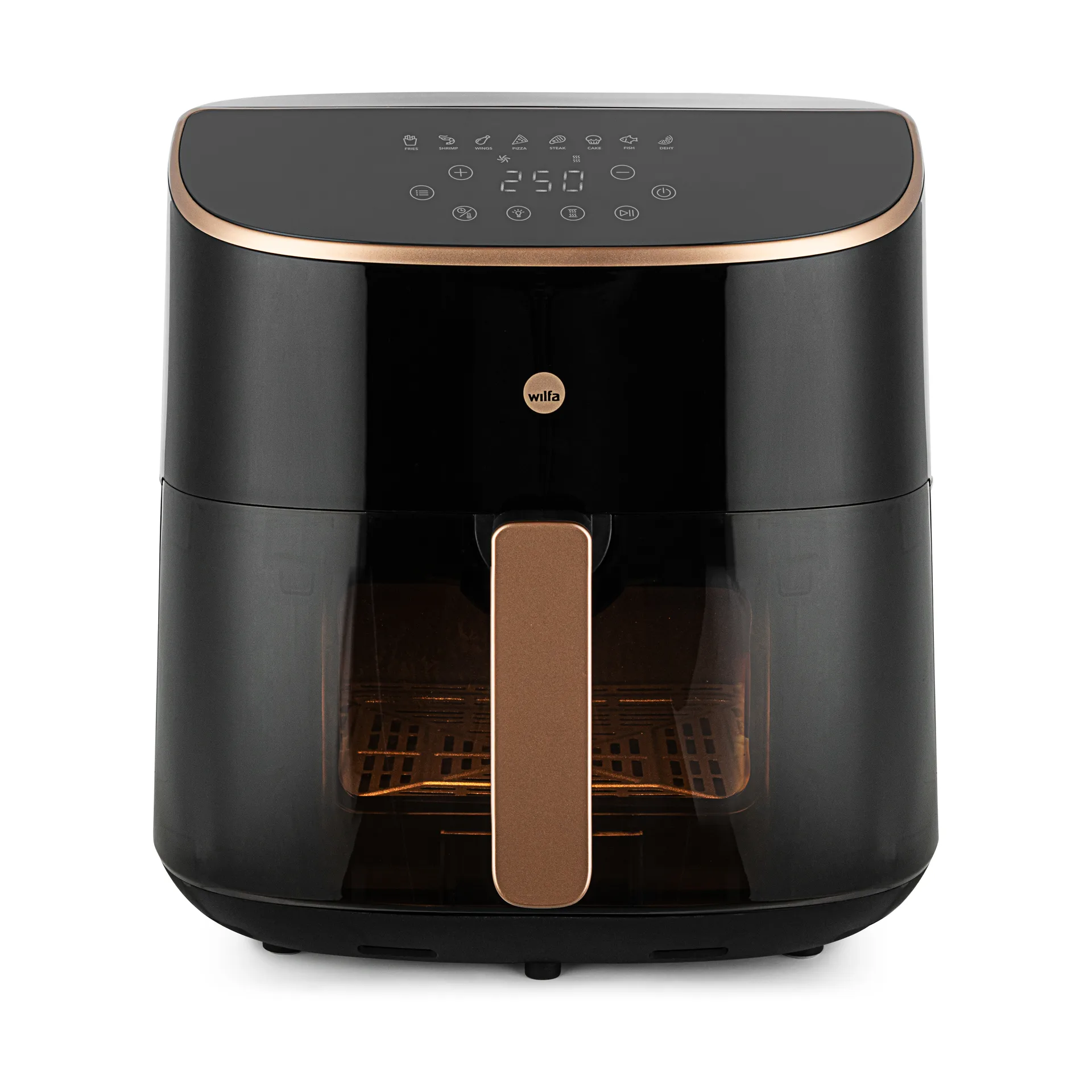 AFD-80 Split airfryer XL 8 L, Sort Wilfa