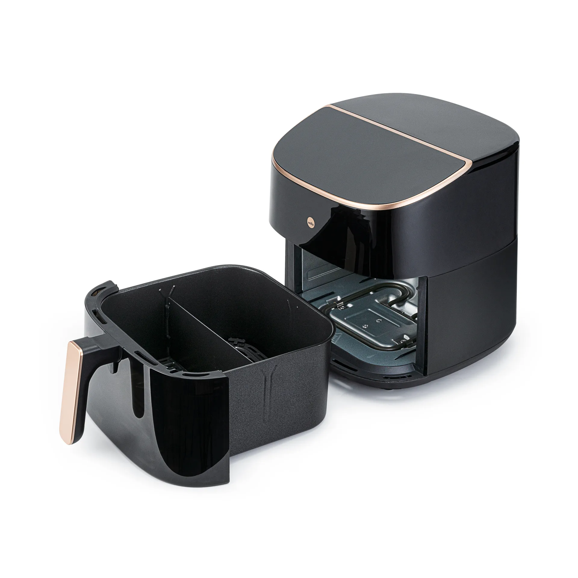 AFD-80 Split airfryer XL 8 L, Sort Wilfa