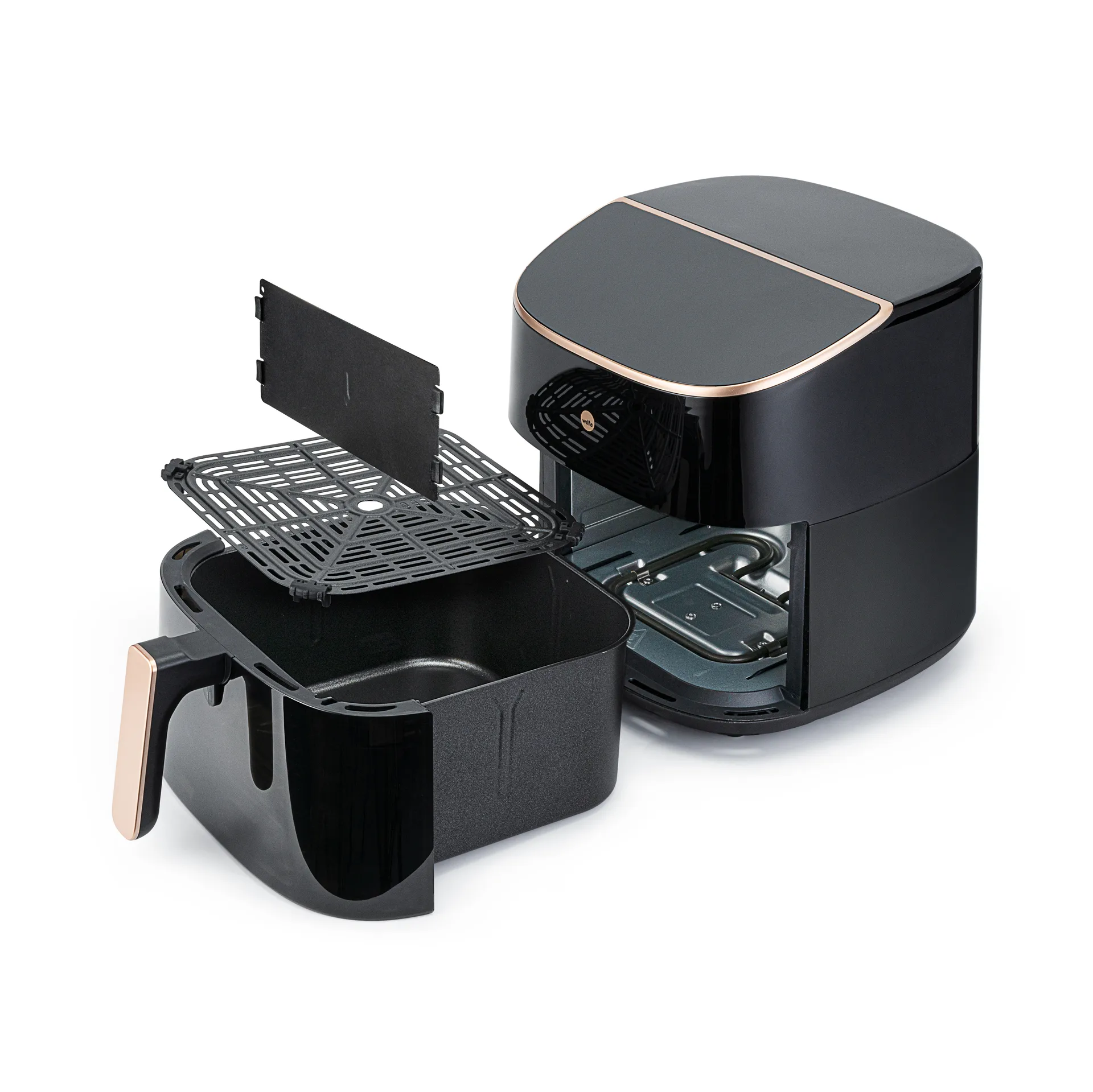 AFD-80 Split airfryer XL 8 L, Sort Wilfa