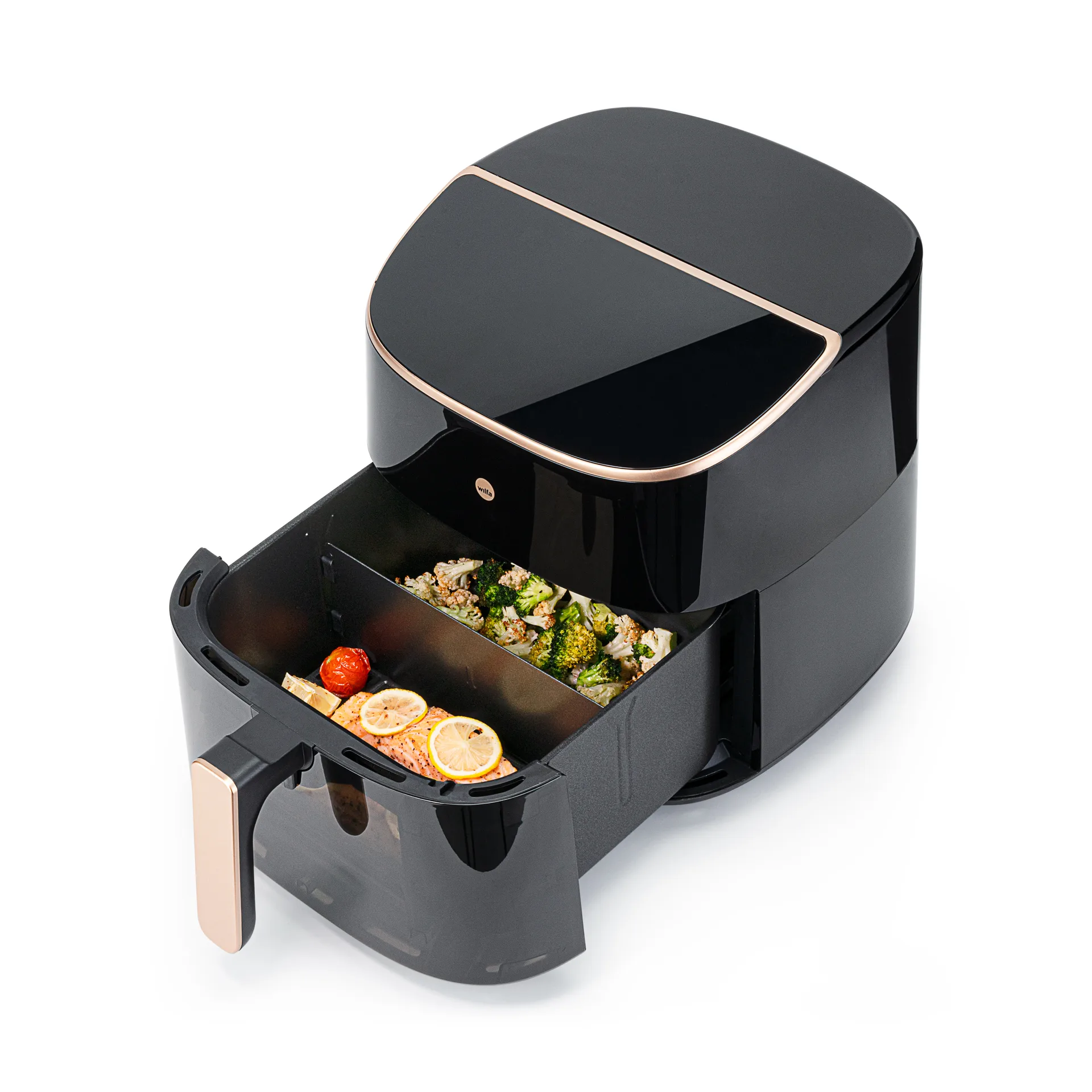 AFD-80 Split airfryer XL 8 L, Sort Wilfa