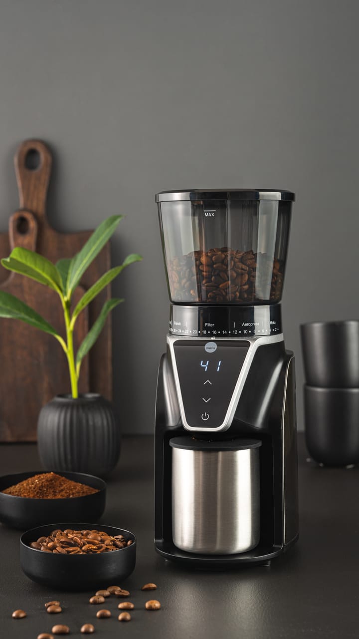 CG1S-275 kaffekværn med digital timer, Sort Wilfa
