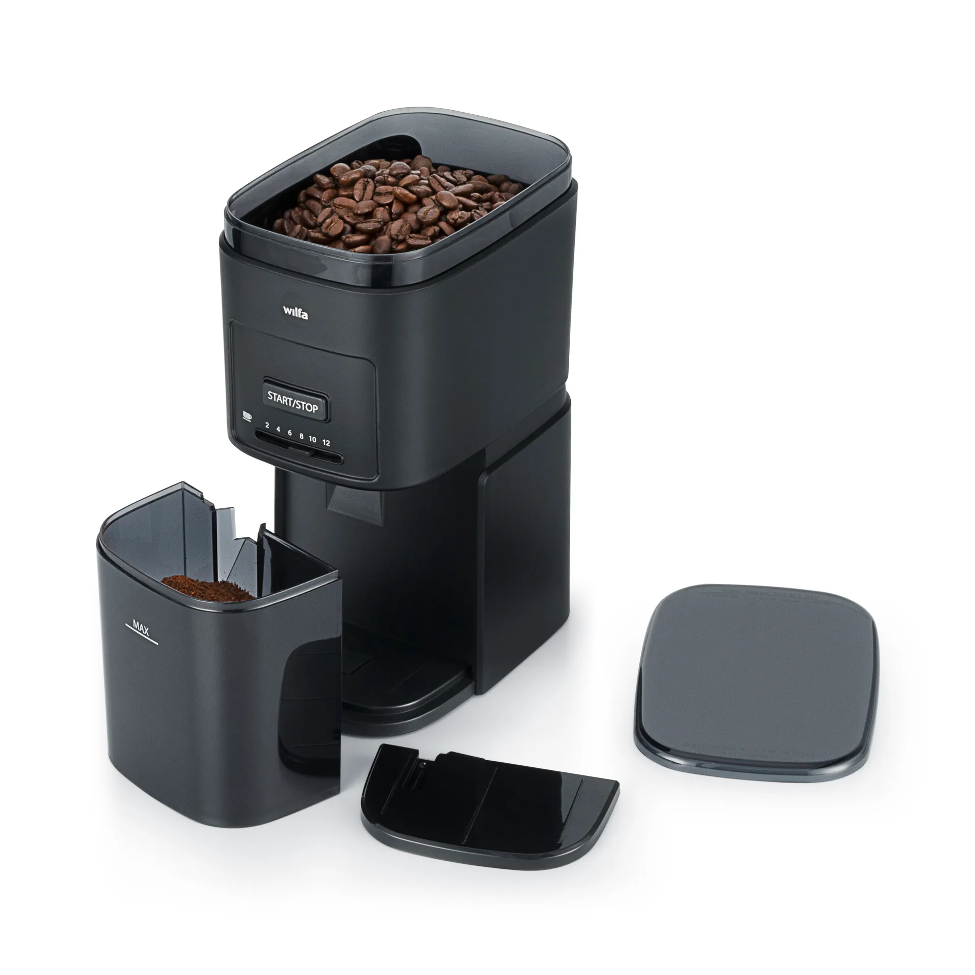 CG2G-260 daglig kaffekværn, Sort Wilfa