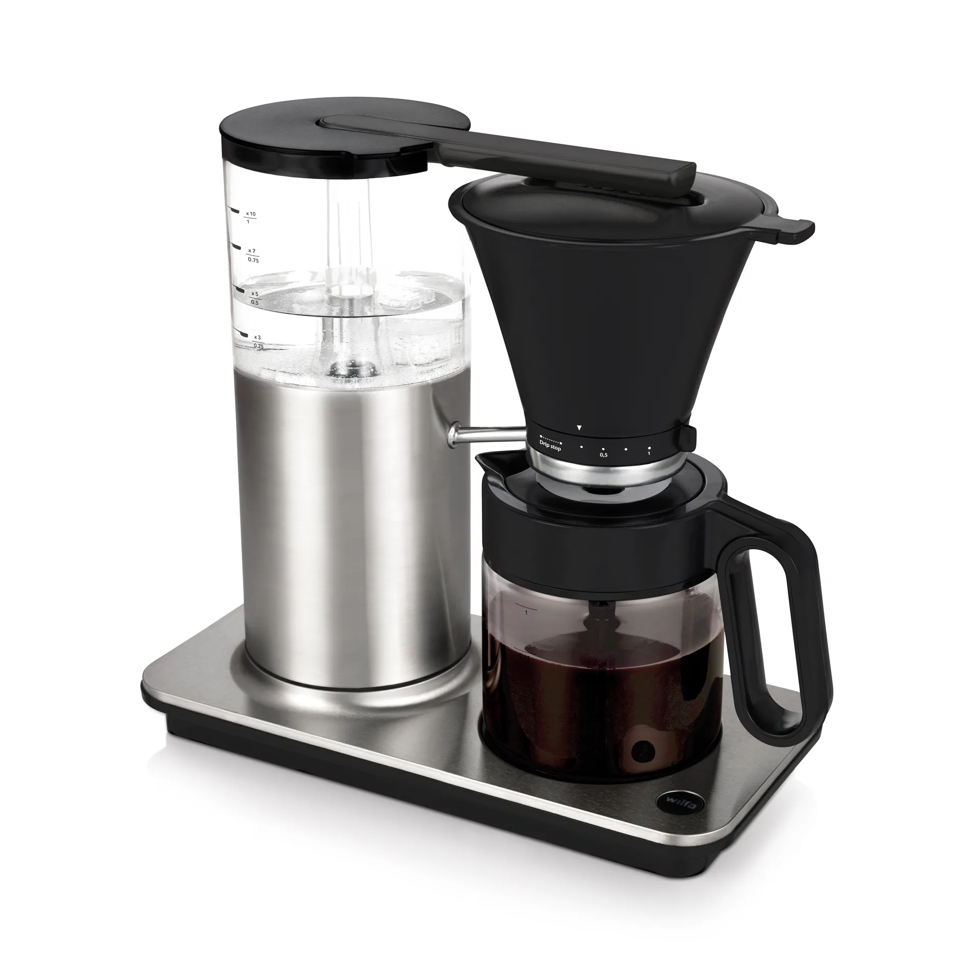 CM6S-100 classic kaffemaskine 1 L, Sølv Wilfa