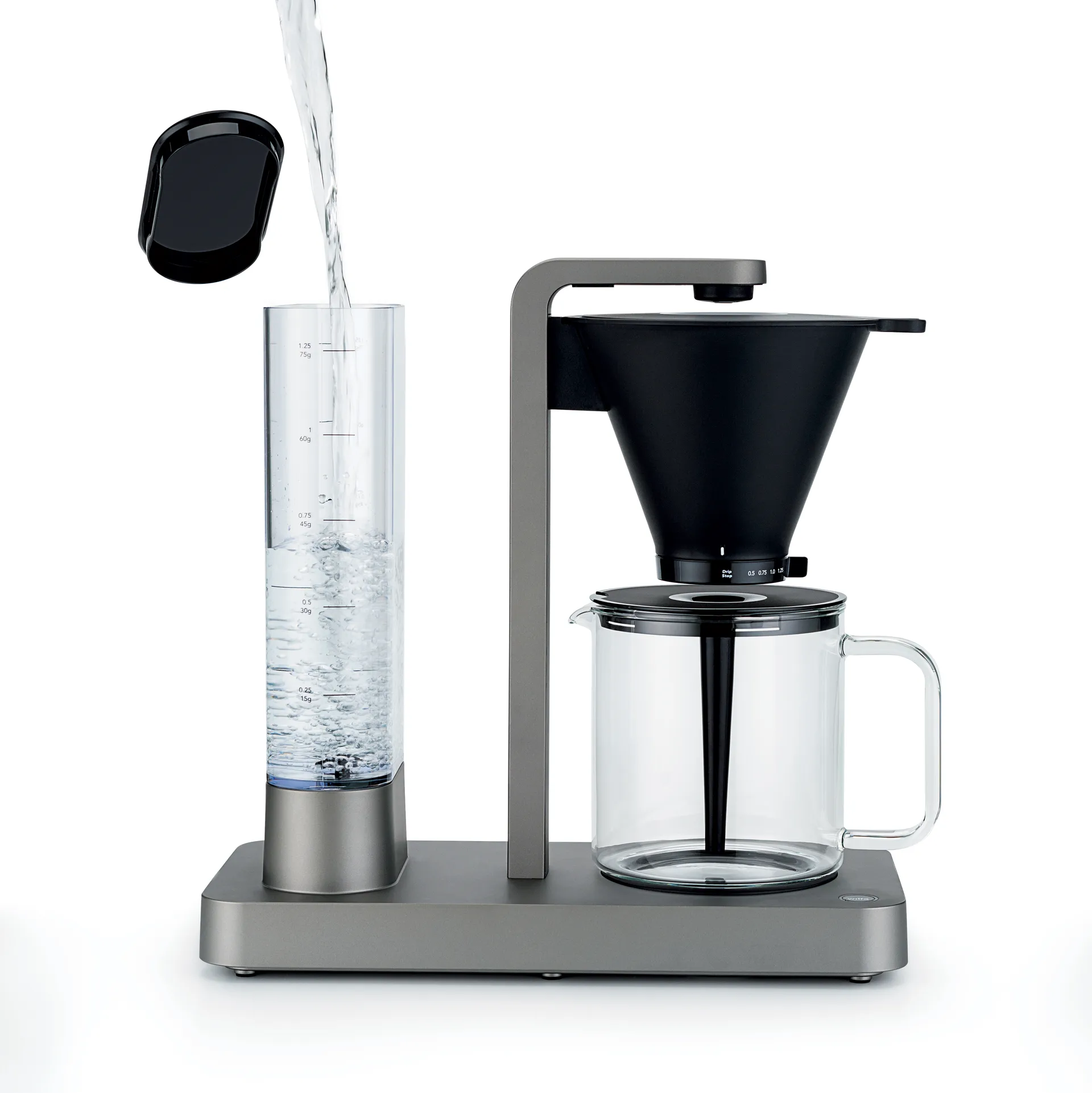 CM7T-125 performance kaffemaskine 1,25 L, Sølv Wilfa