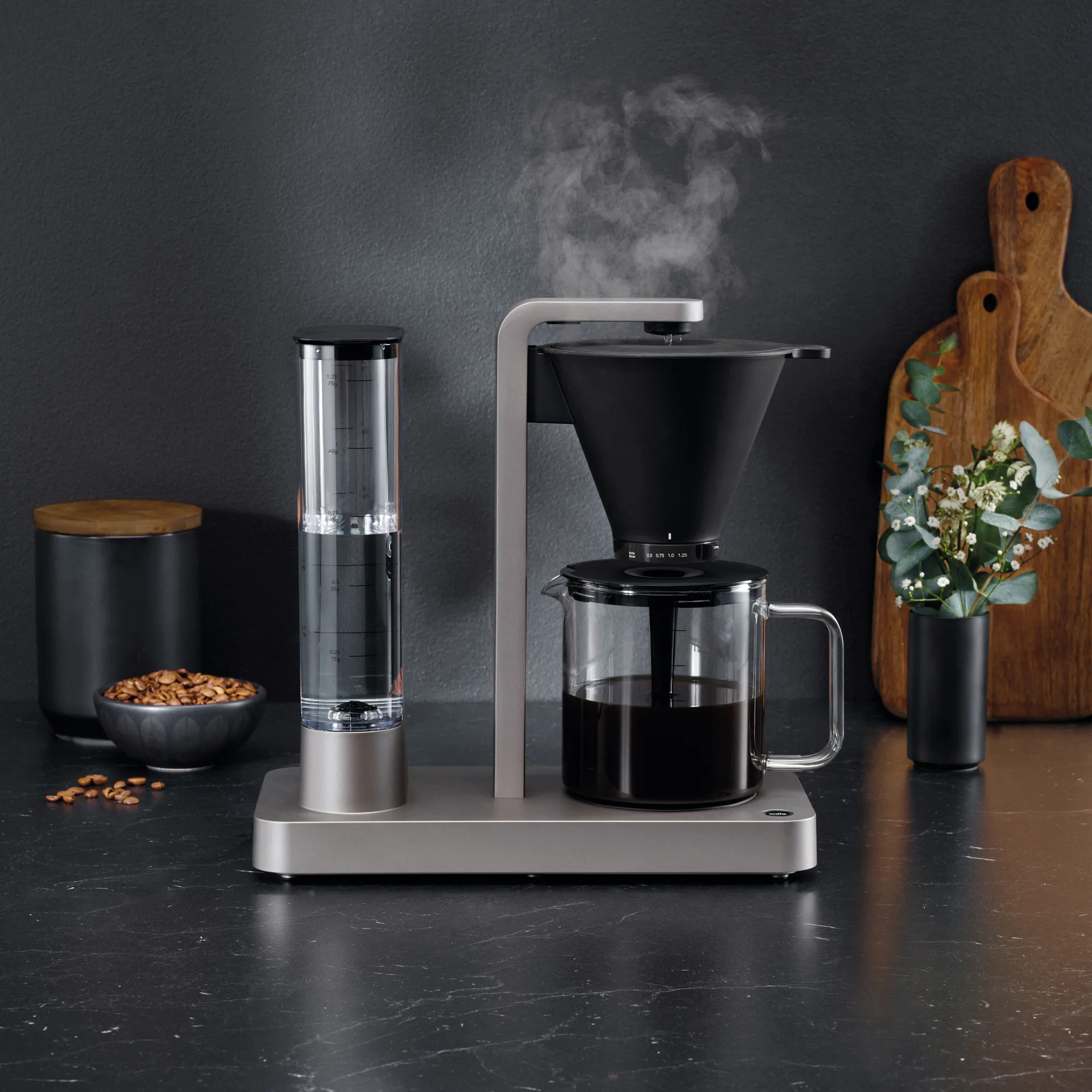 CM7T-125 performance kaffemaskine 1,25 L, Sølv Wilfa