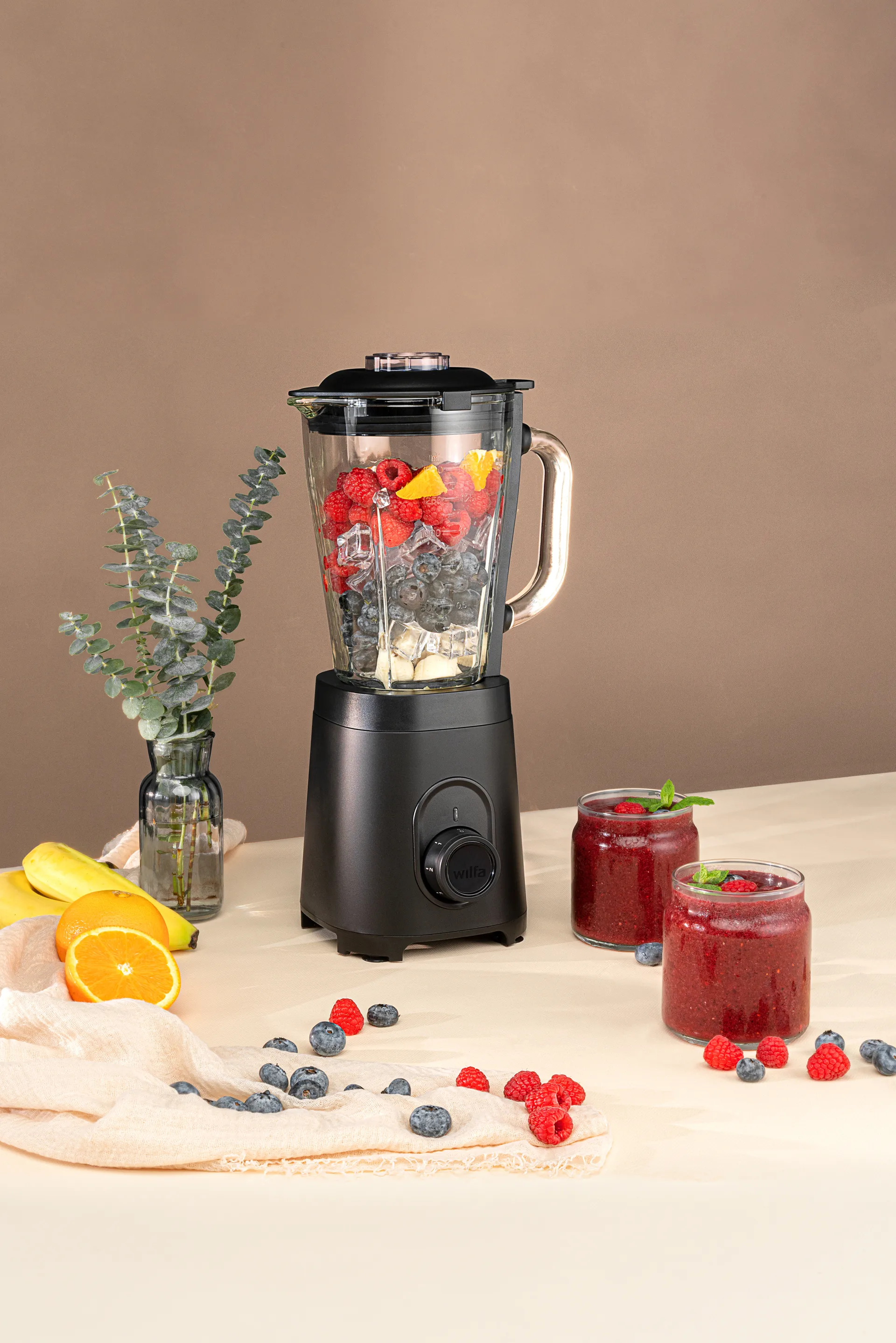 DBL-1200B daily blender 1,5 L, Sort Wilfa