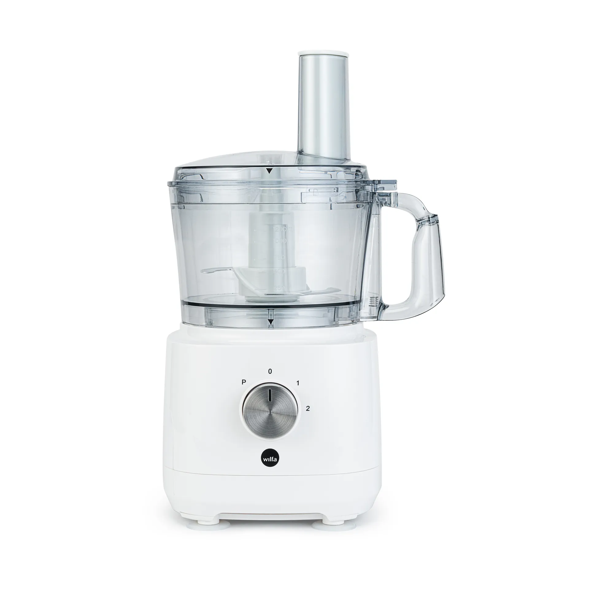 FP2-1000W easy foodprocessor 1,2 L, Hvid Wilfa