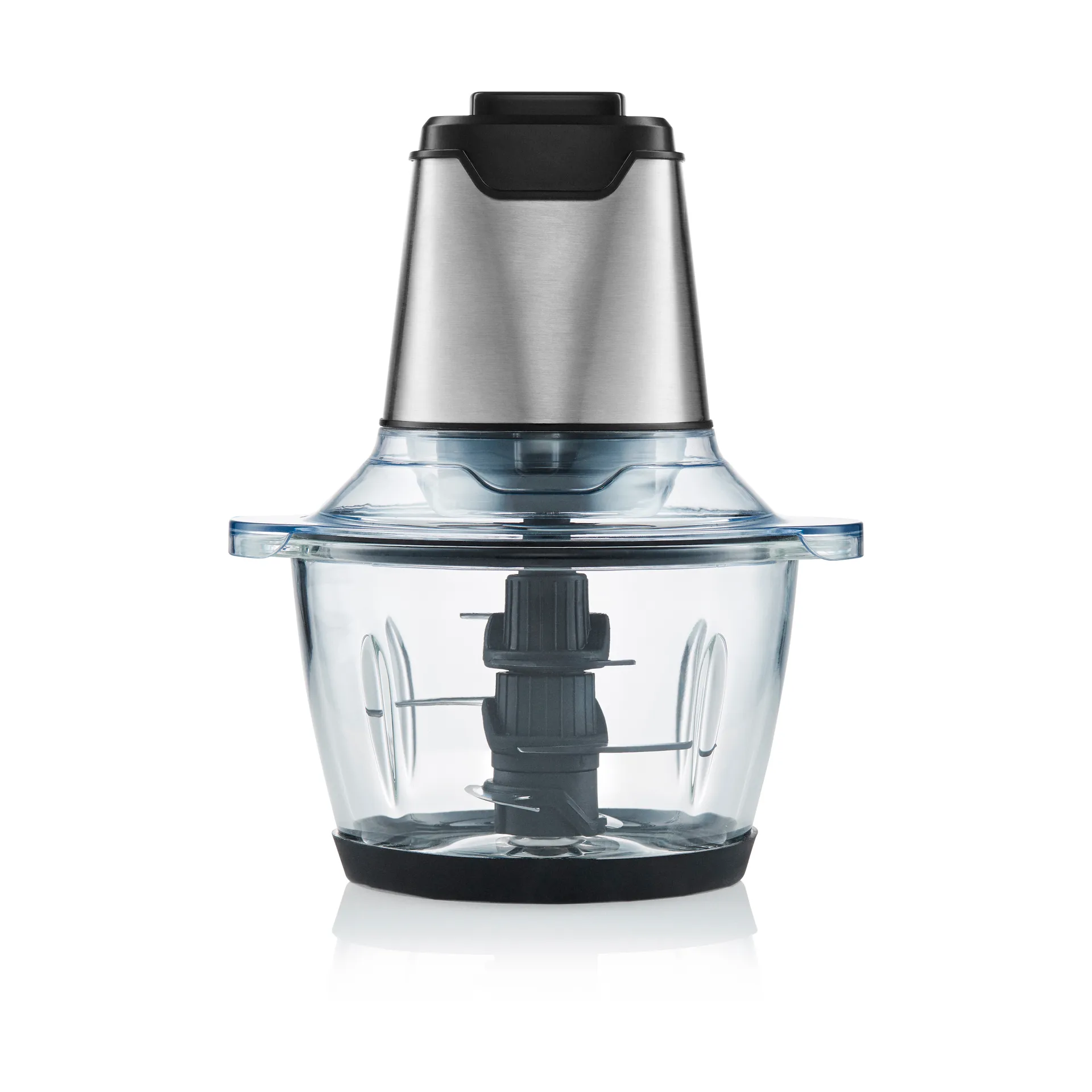 MC3B-400S essential minihakker 1 L, Sølv Wilfa