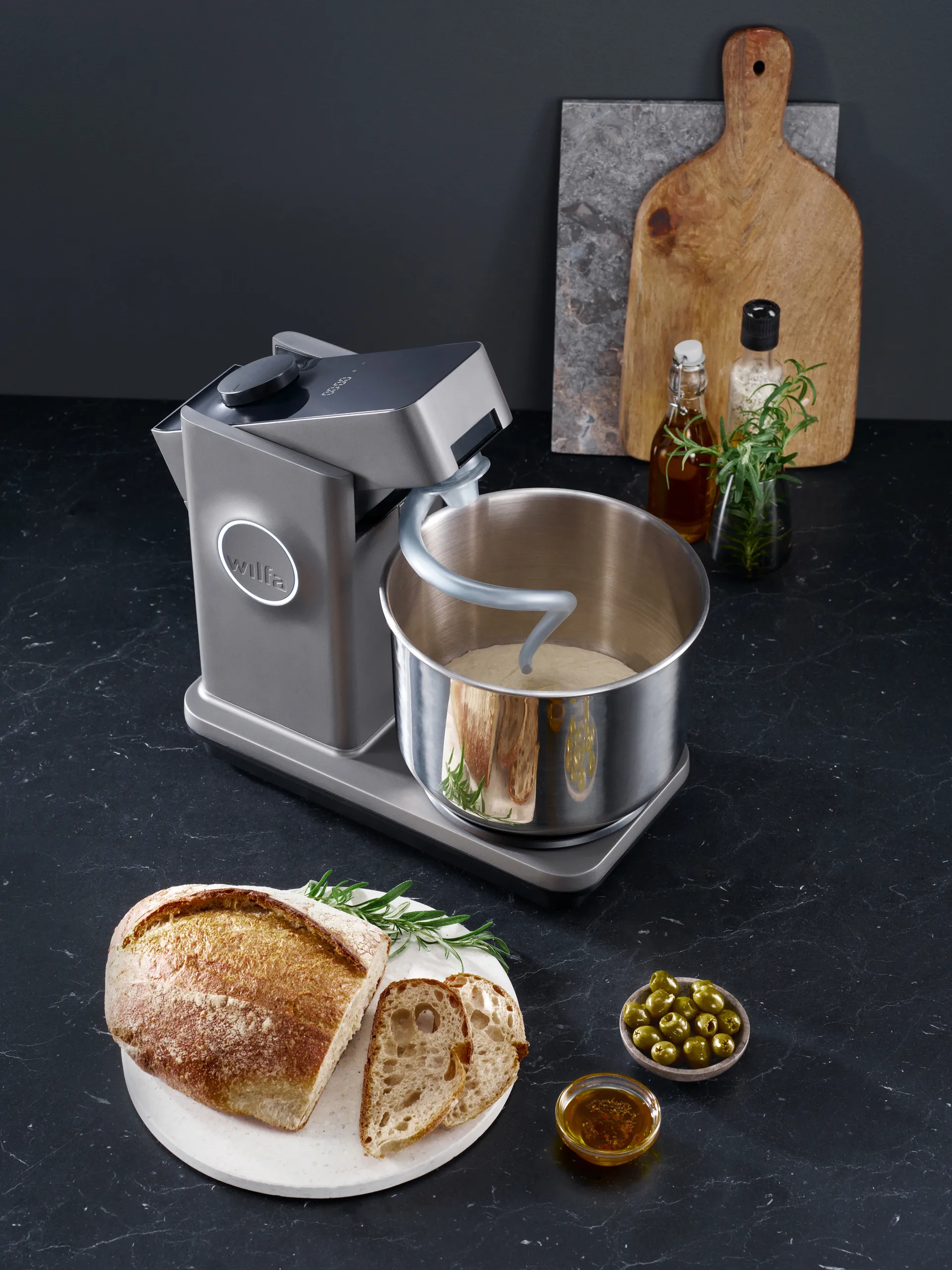 Probaker timer KM2GY-T70 køkkenmaskine 7 dele, Titan Wilfa