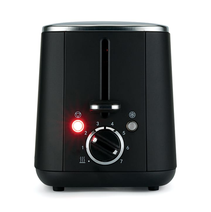 TO2B-1000 lunch brødrister 2 skiver, Sort Wilfa