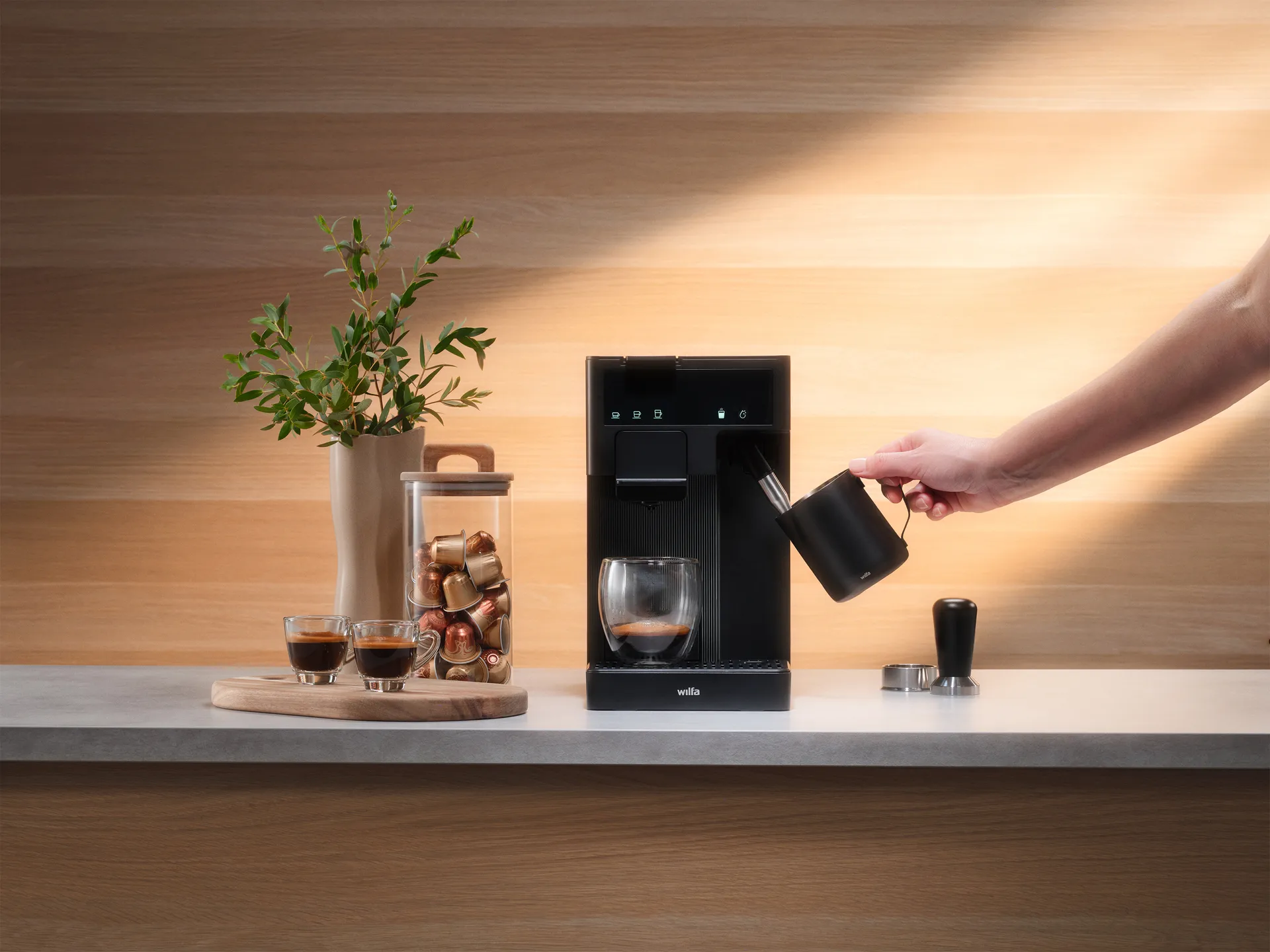 Volo MMA1T-TCM20 multi kaffemaskine, Sort Wilfa
