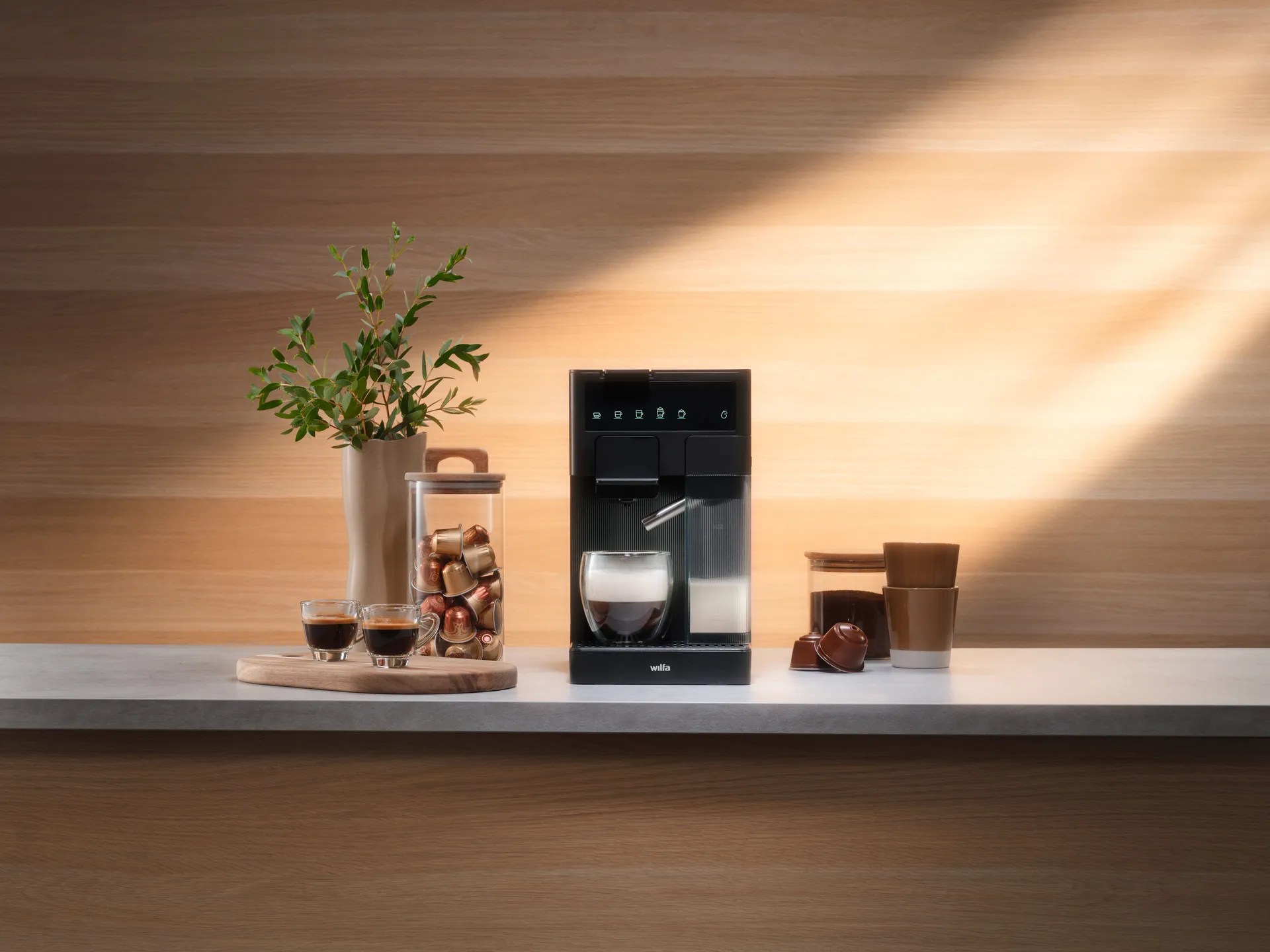 Volo MMA1T-TCM20 multi kaffemaskine, Sort Wilfa