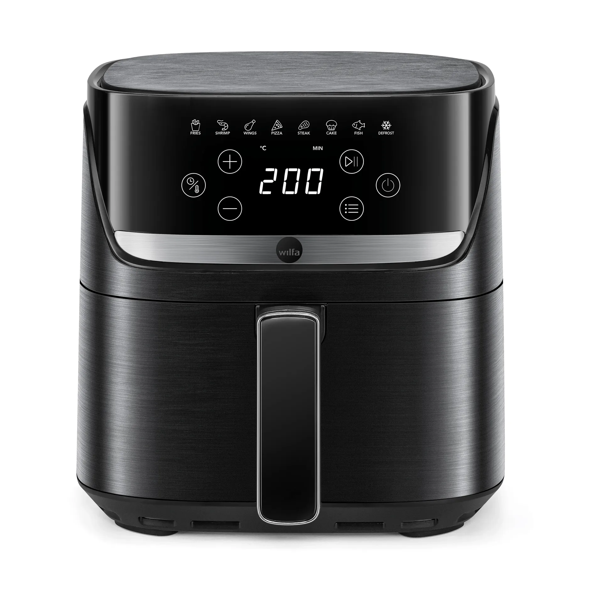 Wilfa AF4B-40P Crispier airfryer, Sort, 4 L Wilfa