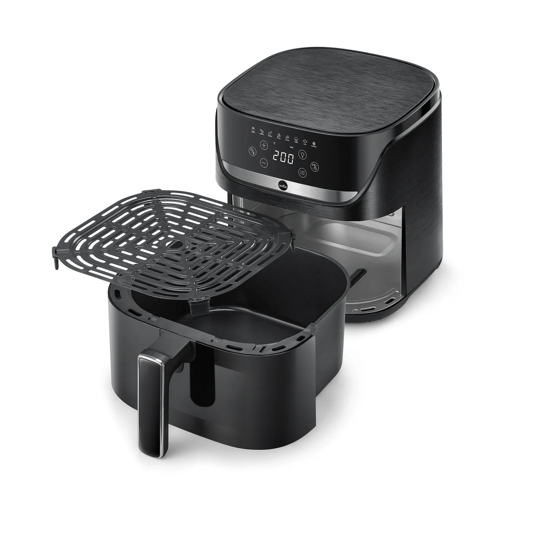 Wilfa AF5B-60P Crispier airfryer, Sort, 6 L Wilfa