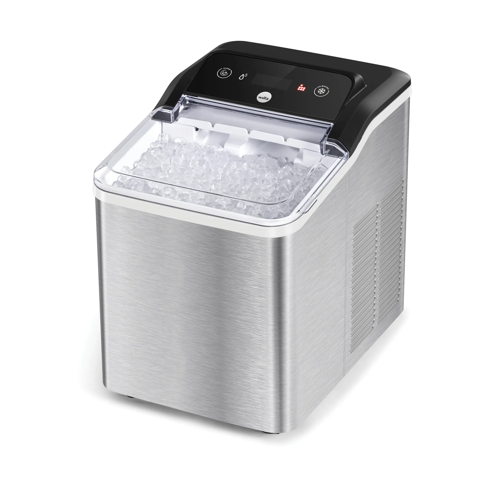 Wilfa Frost isterningmaskine nugget, Rustfrit stål, 1,4 L Wilfa