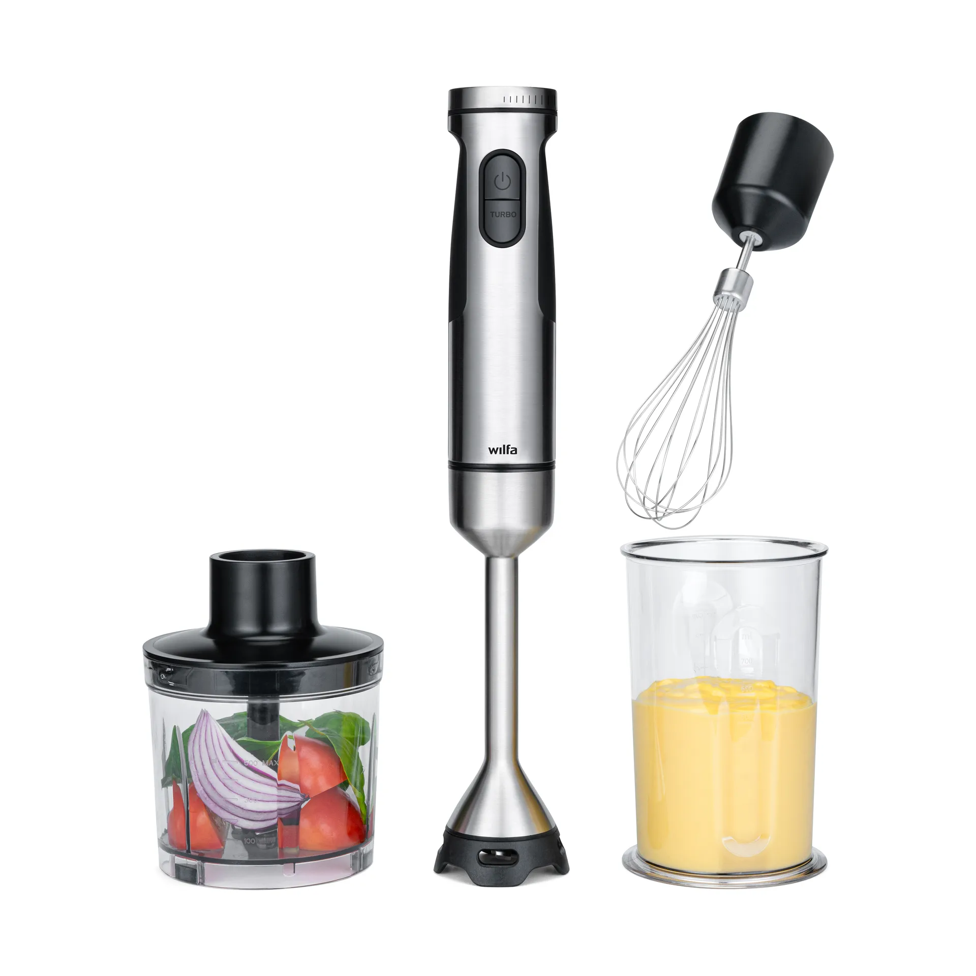 Wilfa Fusion 1500 stavblender, Rustfrit stål, 1500 W Wilfa