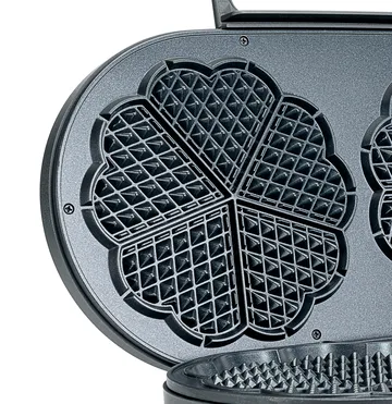 Wilfa Joy vaffeljern dobbelt - Sort, 1500 w - Wilfa