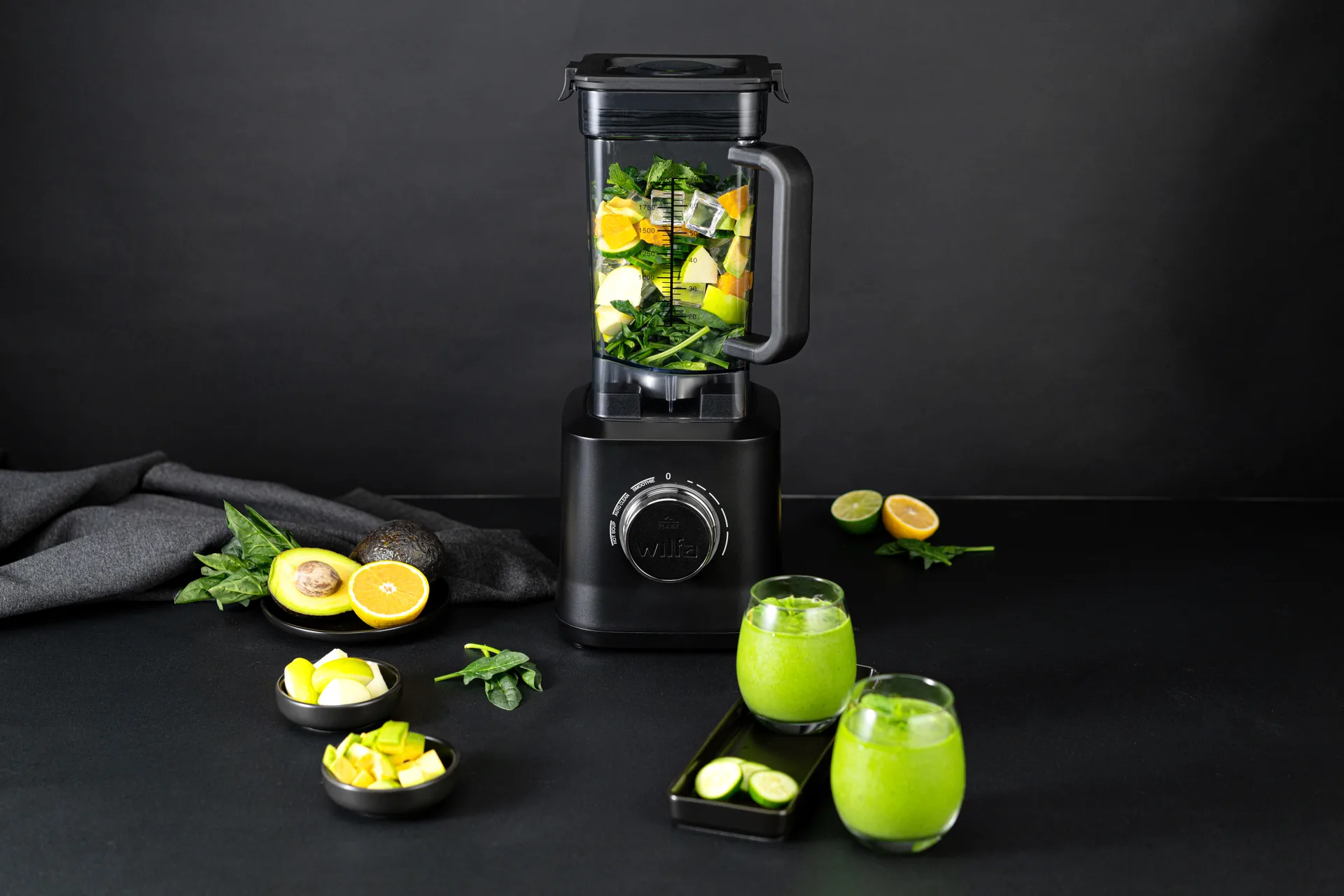 Wilfa Powerfuel PB-1800B BLENDER, Black Wilfa