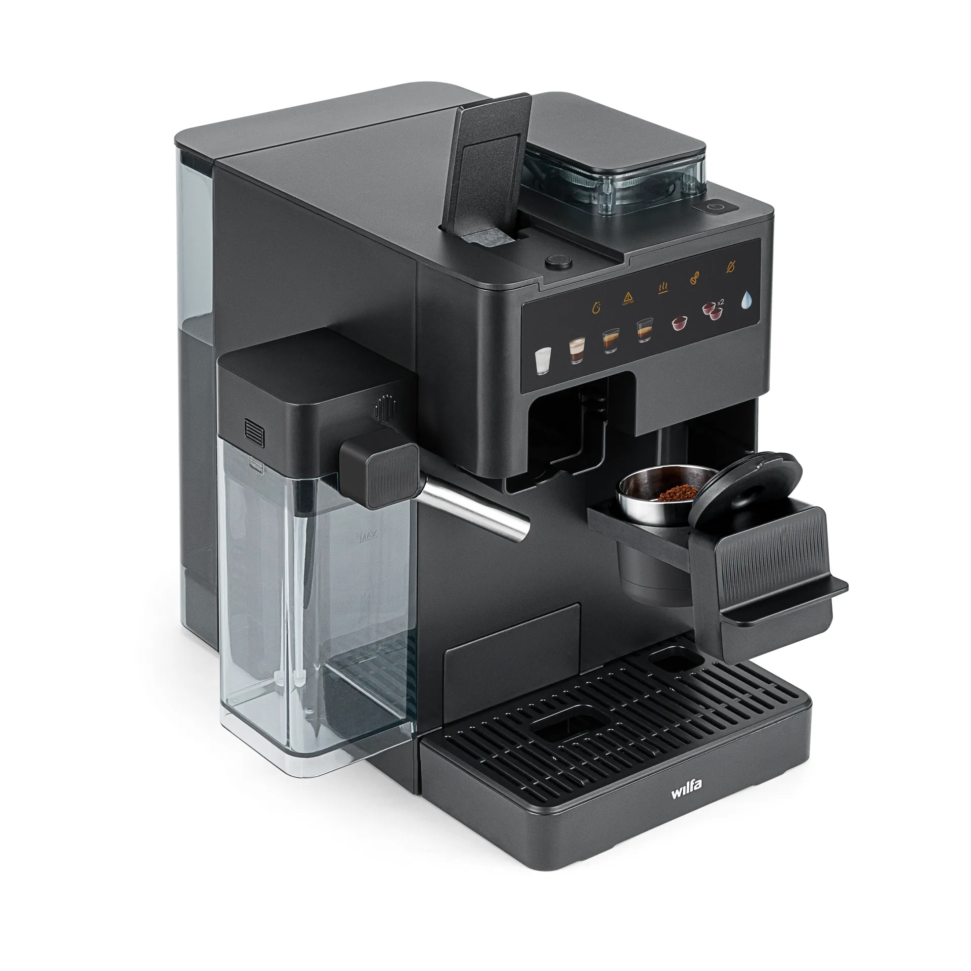 Wilfa Volo multi grind kapselmaskine, Sort, 1,7 L Wilfa