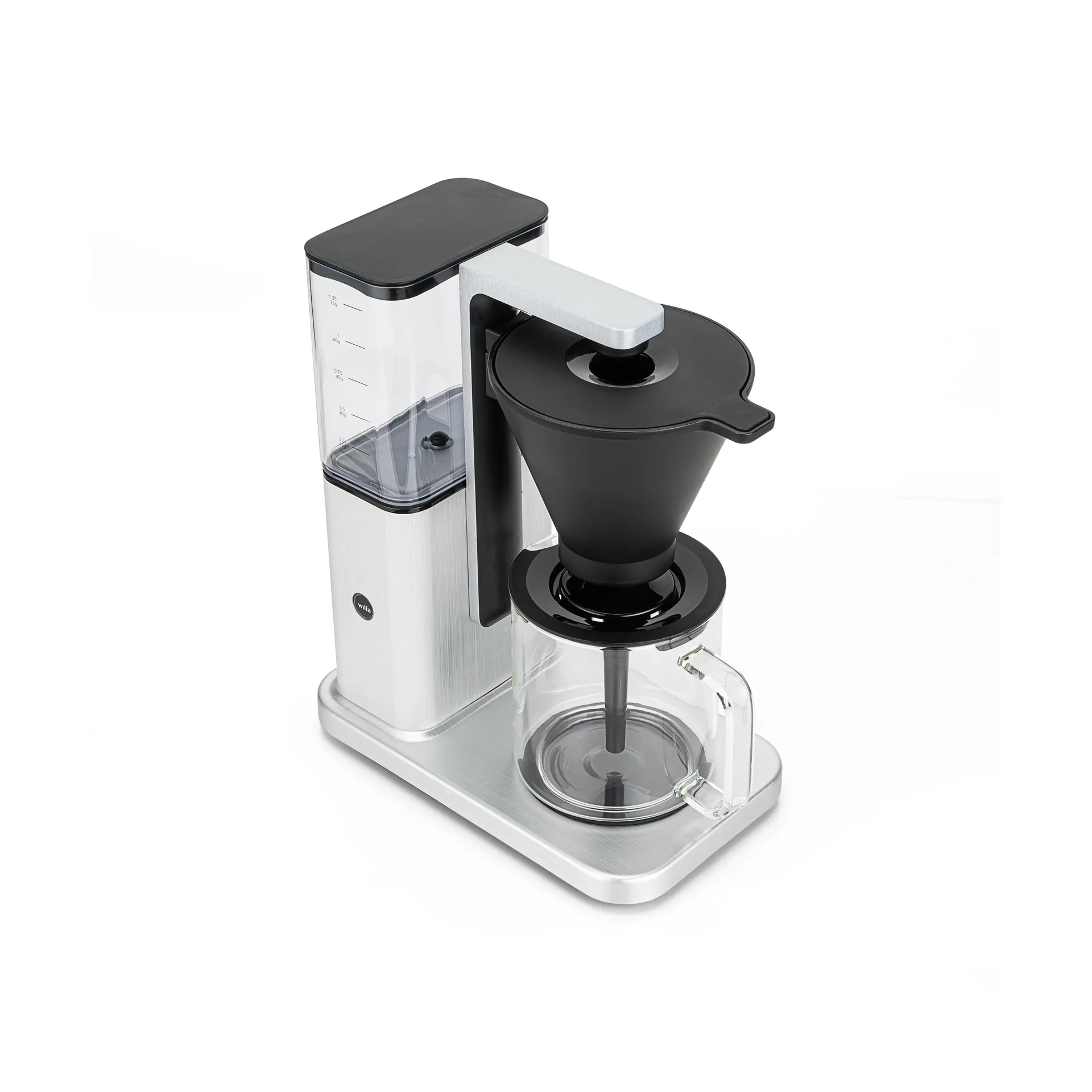 Zense CM10ABA-A125 alux auto kaffemaskine, Sølv Wilfa