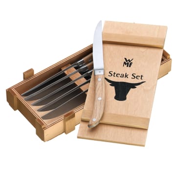 Ranch grillkniv 6 dele - Rustfrit stål - WMF