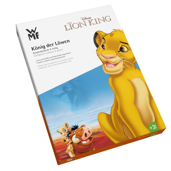 WMF børnebestik 4 dele, The Lion King WMF