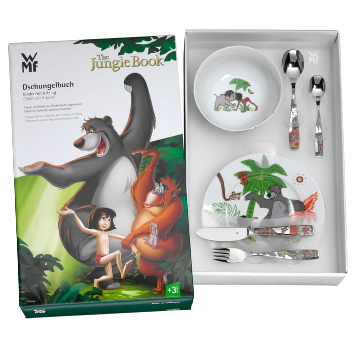 WMF børneservice 6 dele, Jungle Book WMF