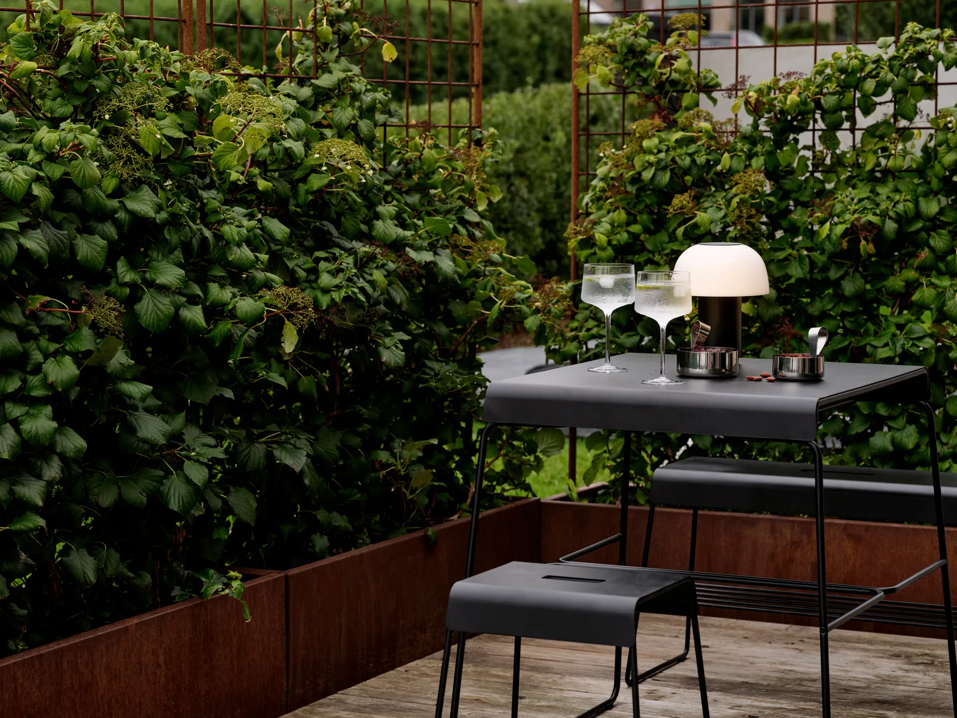 A-cafébord outdoor bord, Black Zone Denmark