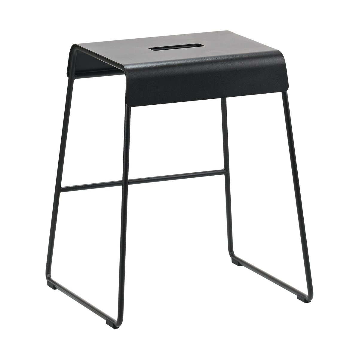 Zone Denmark A-stool ourdoor skammel 45 cm Black