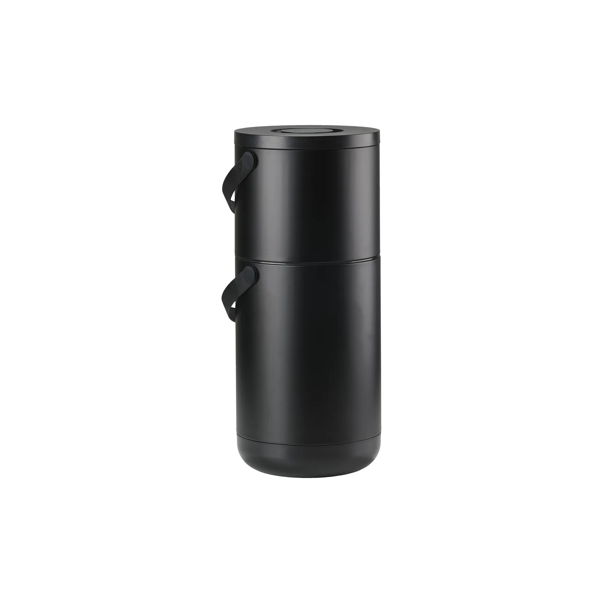Cirkulær Affaldsspand 22+12 L, Sort Zone Denmark
