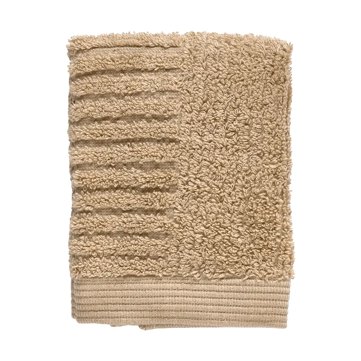 Classic vaskeklud 30x30 cm - Camel - Zone Denmark