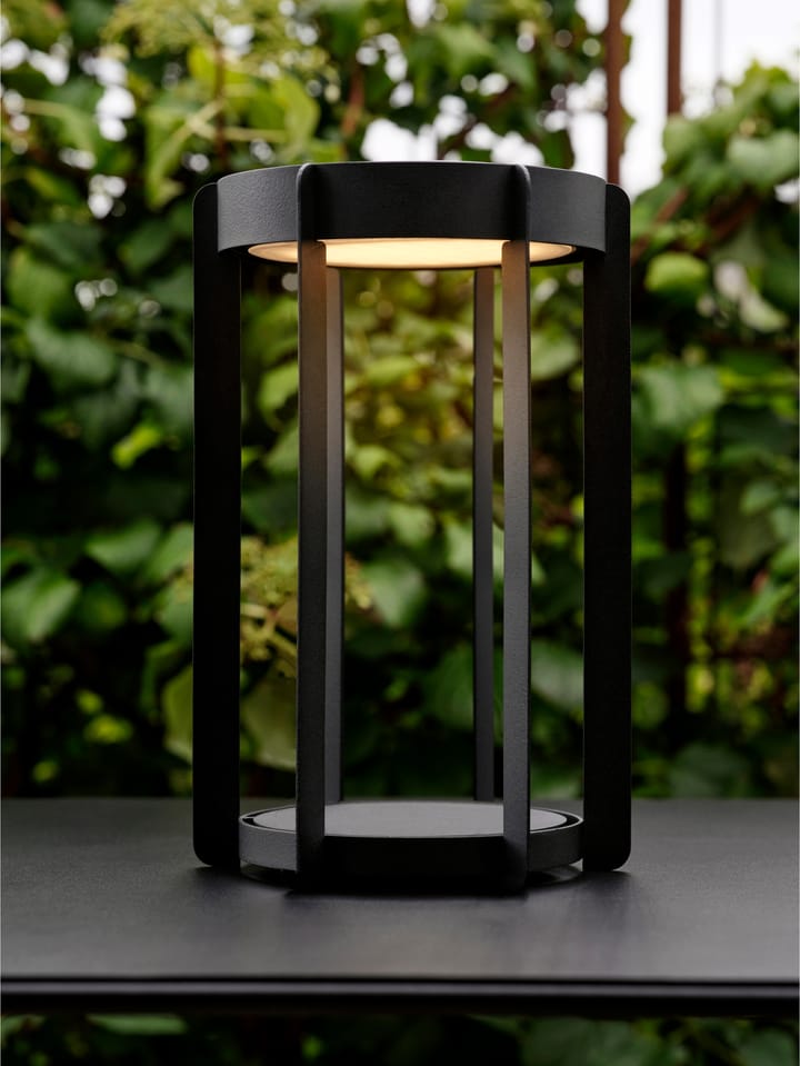 Firefly lanterne bærbar LED-lampe, Black Aluminium Zone Denmark