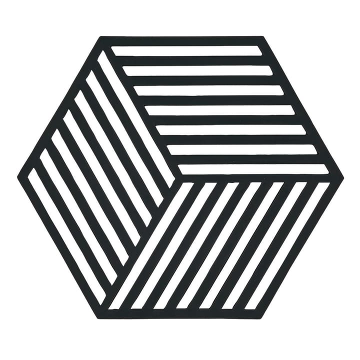 Hexagon bordskåner, sort Zone Denmark