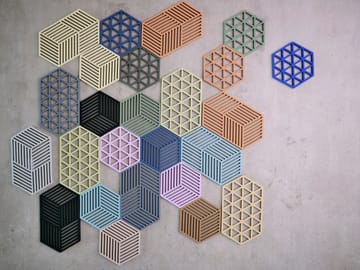 Hexagon bordskåner stor - Light Terracotta - Zone Denmark
