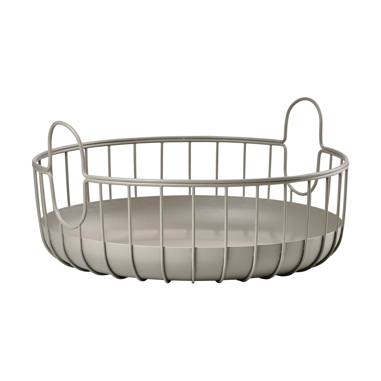 Zone Denmark Inu kurv Ø38x18 cm Taupe