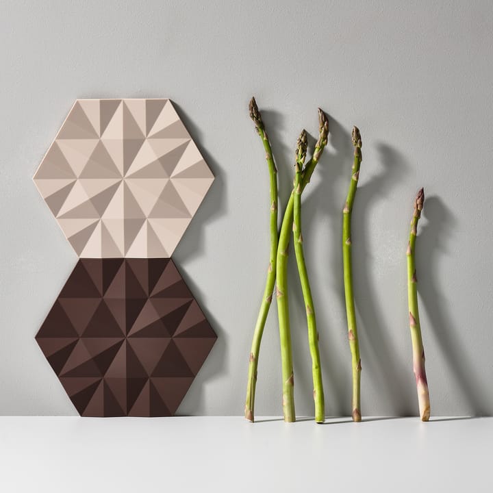 Ori Facet bordskåner 14x16 cm, Chocolate Zone Denmark
