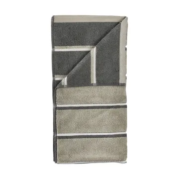 Sauna håndklæde - Eucalyptus-olive green-soft grey, 70x140 cm - Zone Denmark