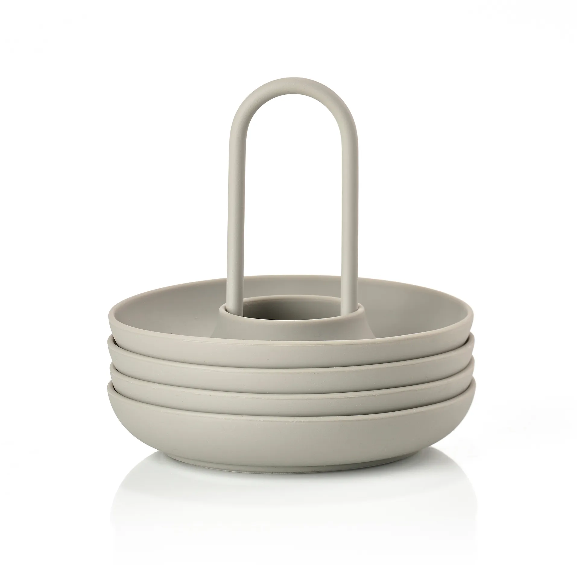 Singles æggebæger 4-pak med holder, Mud Zone Denmark