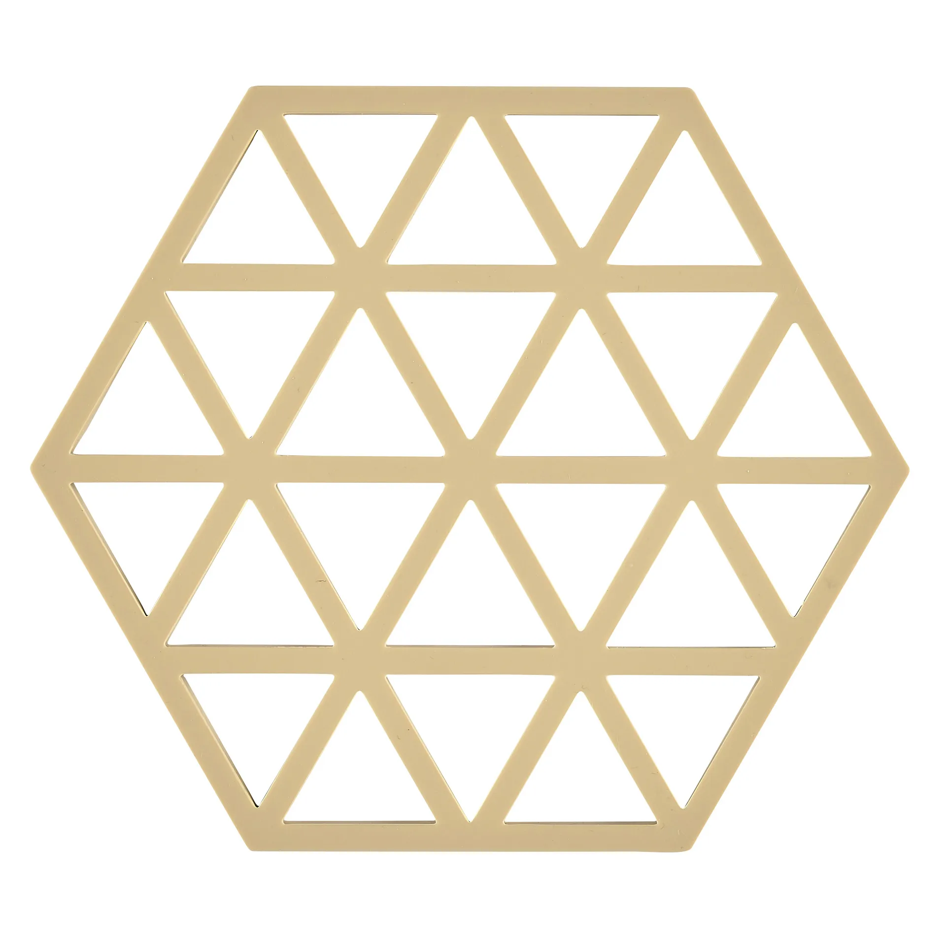 Triangles bordskåner 14x16 cm, Warm sand Zone Denmark