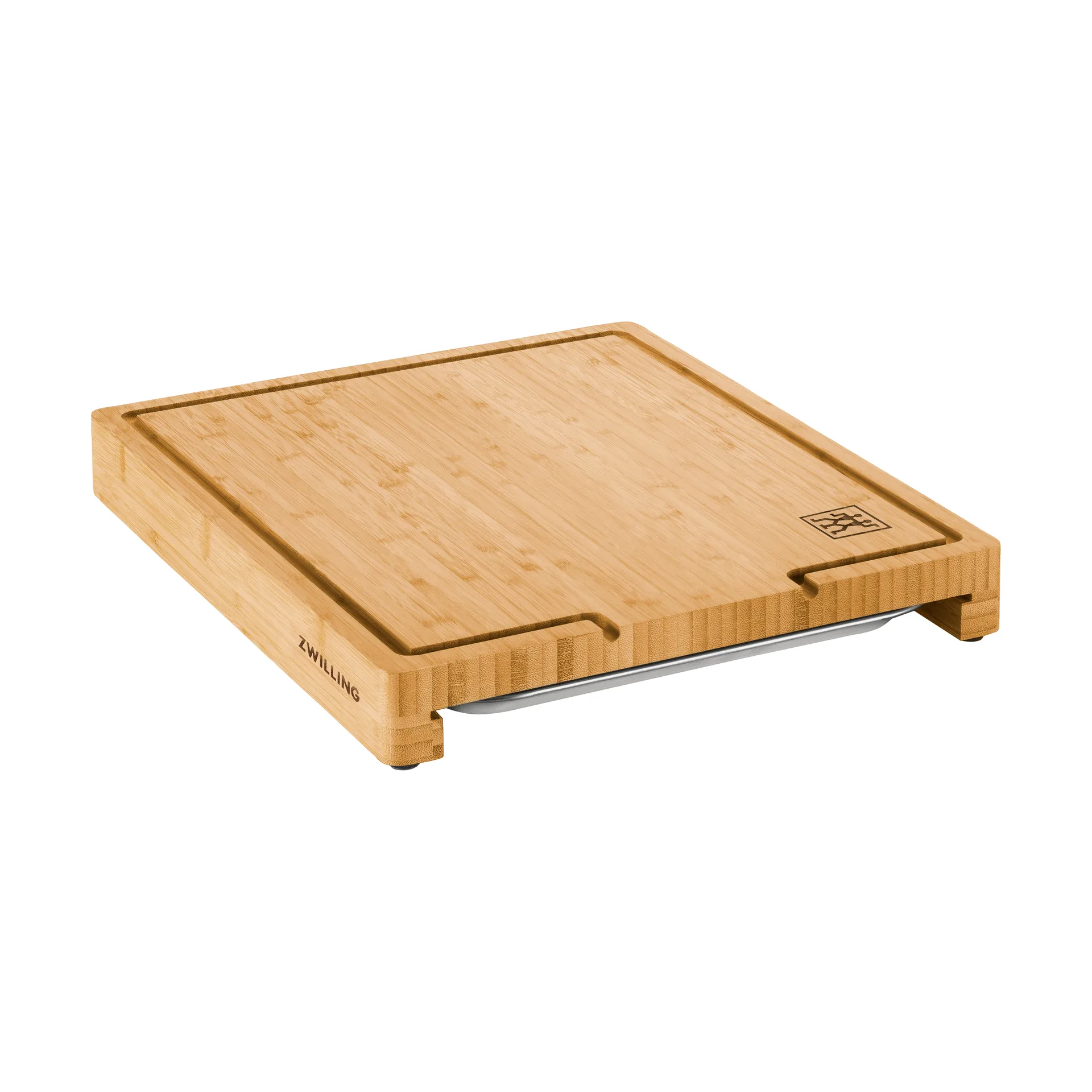 Zwilling BBQ+ skærebræt bambus opsamlingsbakke, 39x30 cm Zwilling