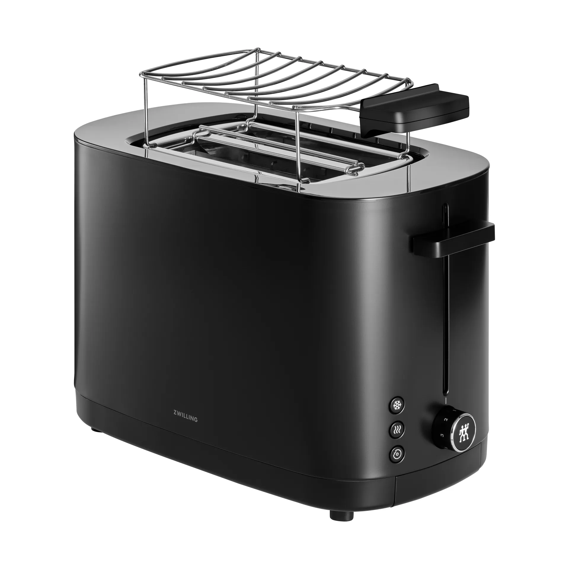 Zwilling brødrister med brødvarmer 2 korte rum, Sort Zwilling