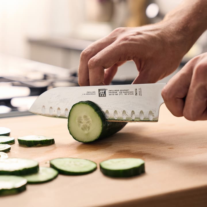 Zwilling Gourmet santokukniv 18 cm, Sort-rustfrit stål Zwilling