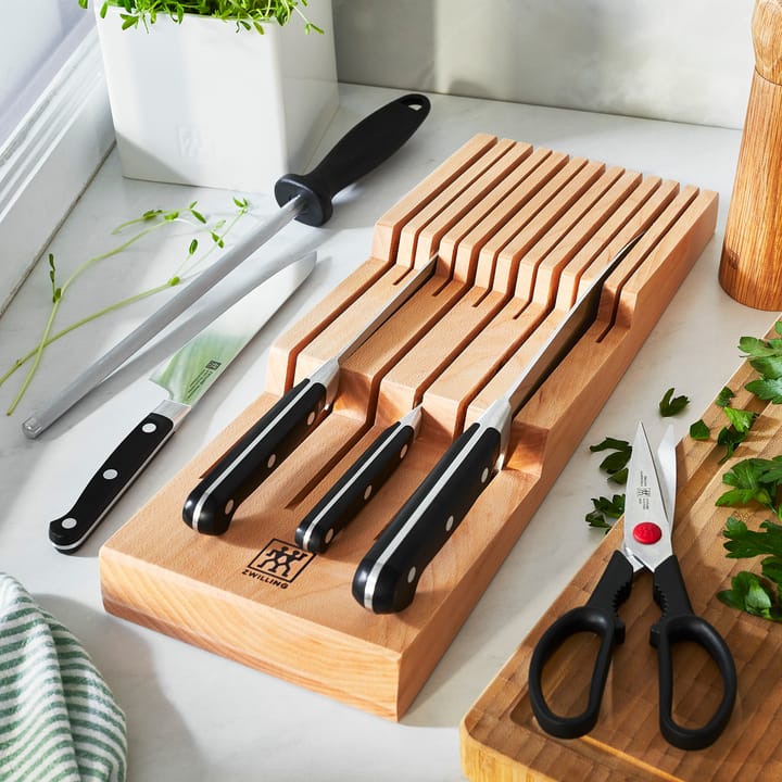 Zwilling knivopbevaring 41x15,5x4,8 cm, Bøgetræ Zwilling