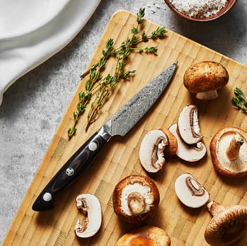 Zwilling Kramer euro stainless skrællekniv 9 cm - Damaskus-sort - Zwilling