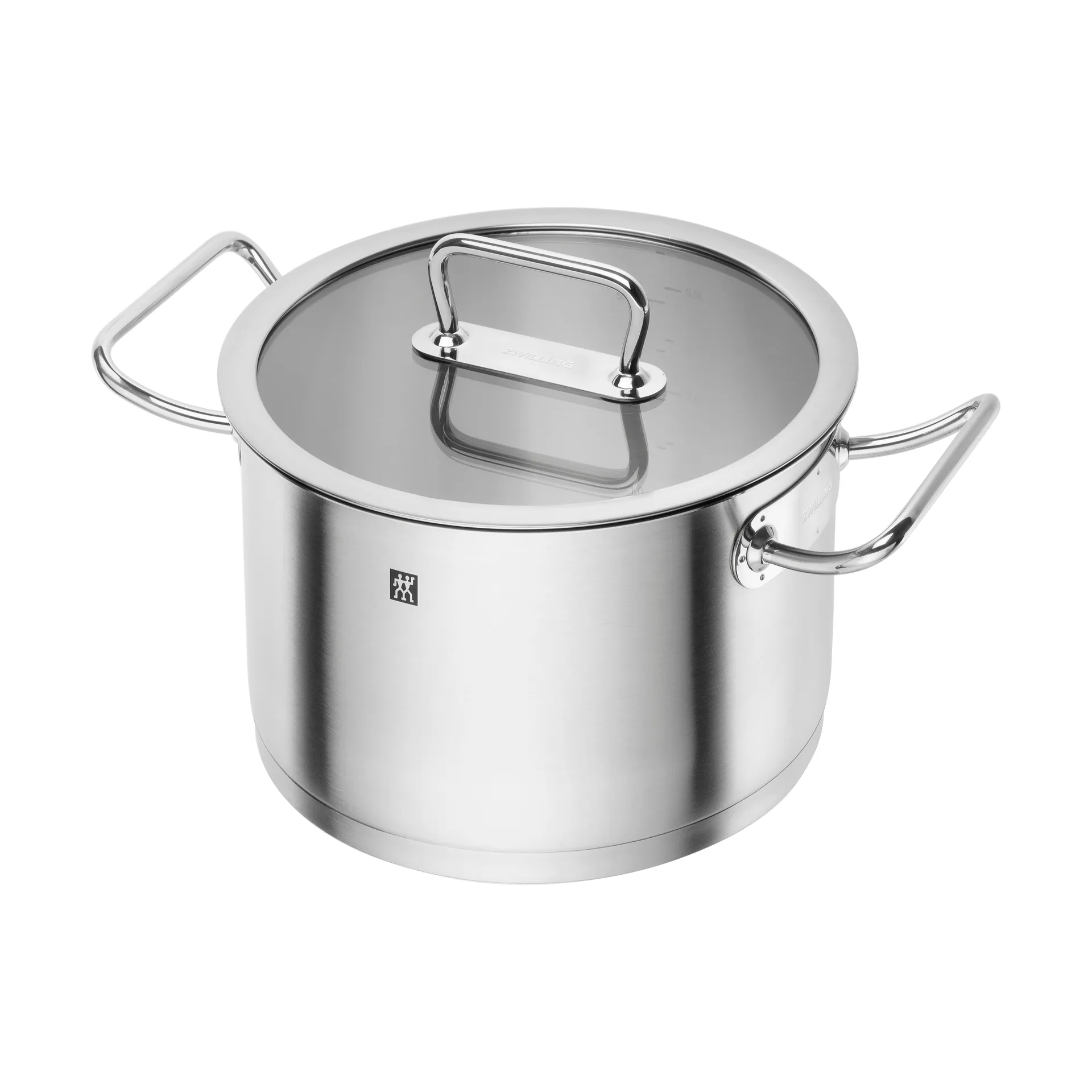Zwilling pro gryde høj med glaslåg rustfrit stål, 6,2 L Zwilling
