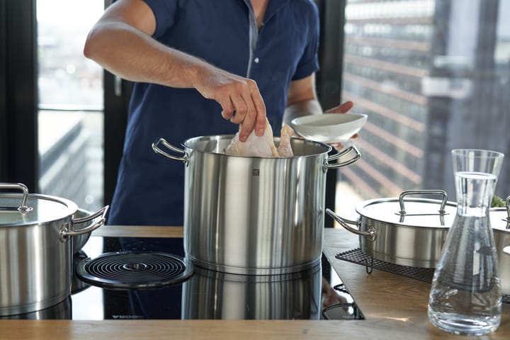 Zwilling pro gryde højsidet med glaslåg, 13,3 L Zwilling