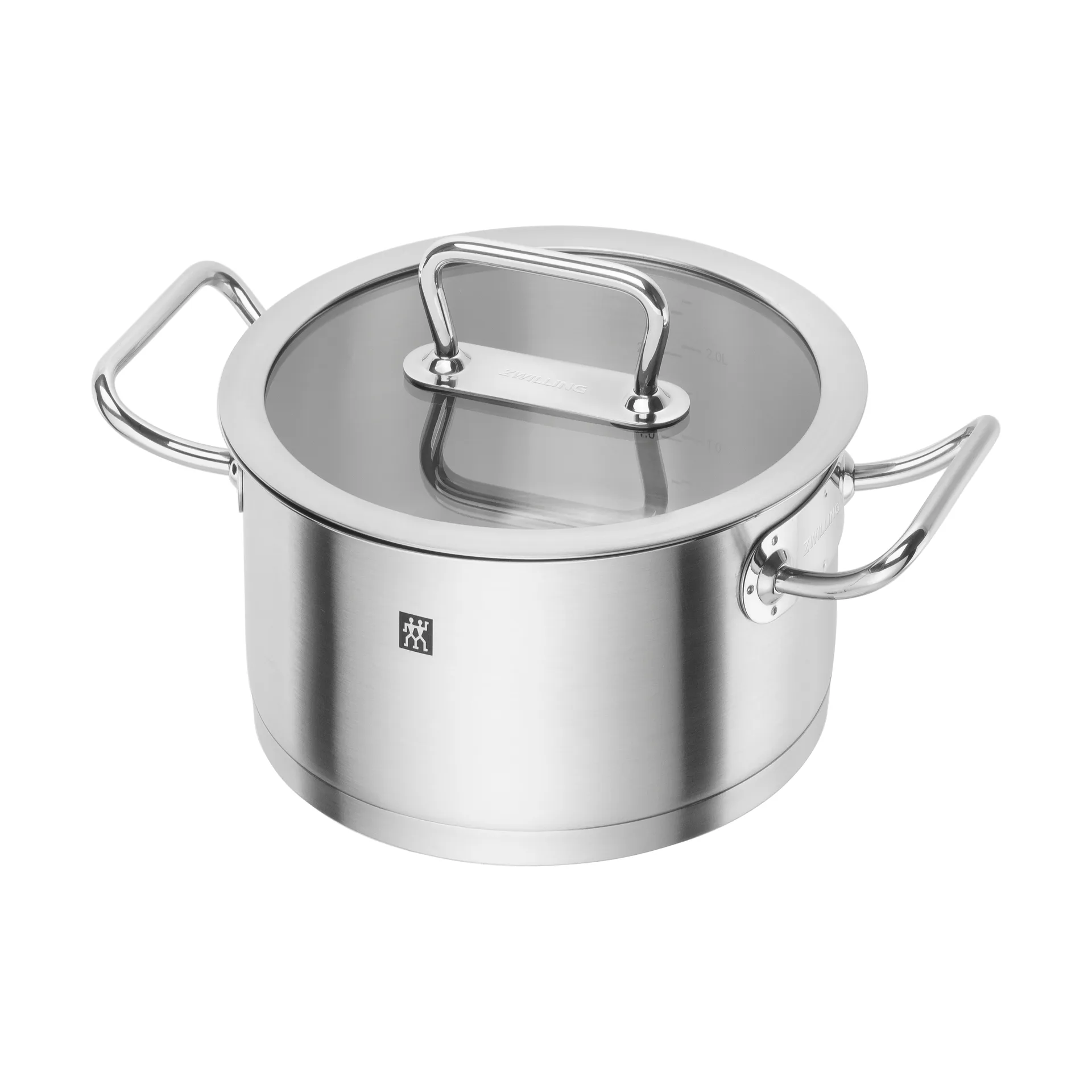 Zwilling pro gryde med glaslåg rustfrit stål, 3,1 L Zwilling