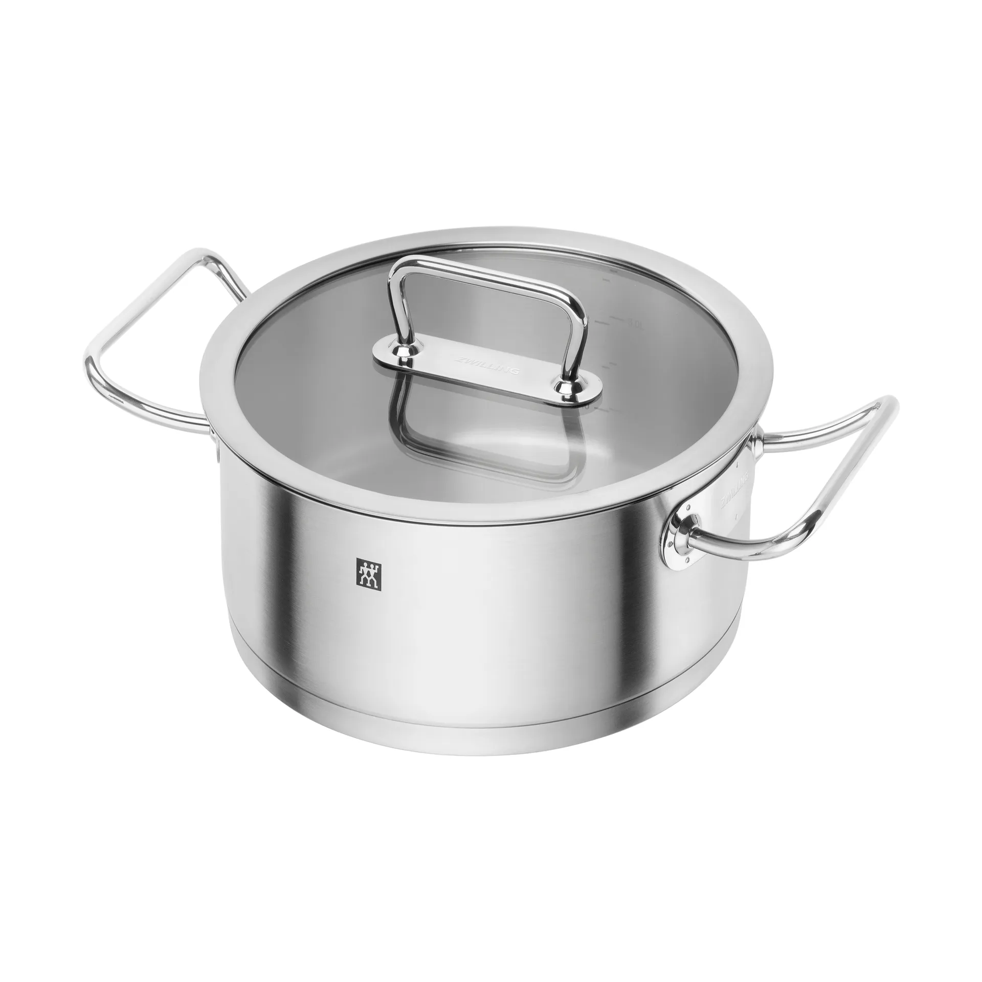 Zwilling pro gryde med glaslåg rustfrit stål, 4,1 L Zwilling