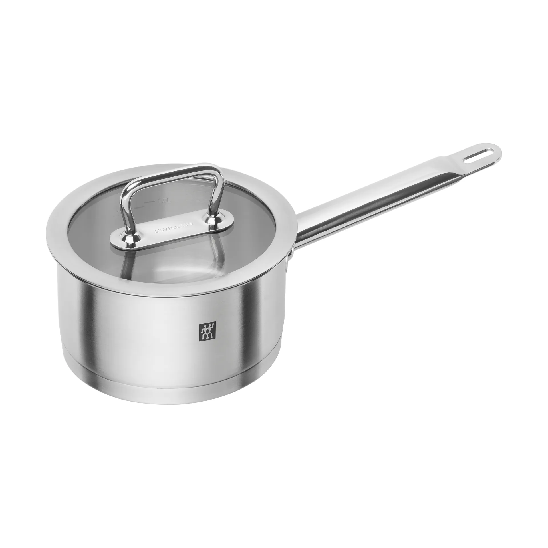Zwilling Pro kasserolle med glaslåg rustfrit stål, 1,5 L Zwilling