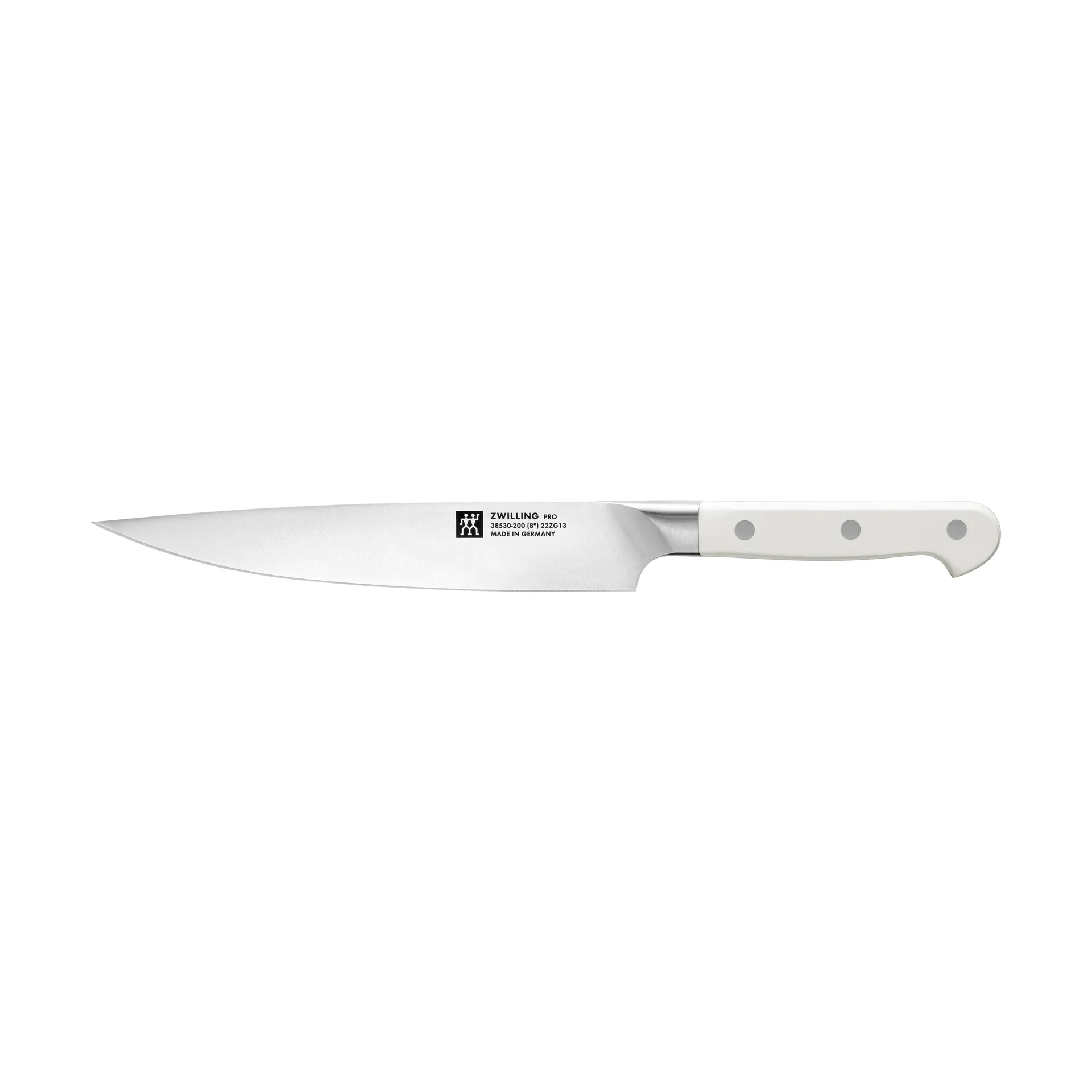 Zwilling pro le blanc filet/køkkenkniv 20 cm, Hvid-rustfrit stål Zwilling
